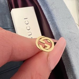Authentic 18k Gold Gucci Earring